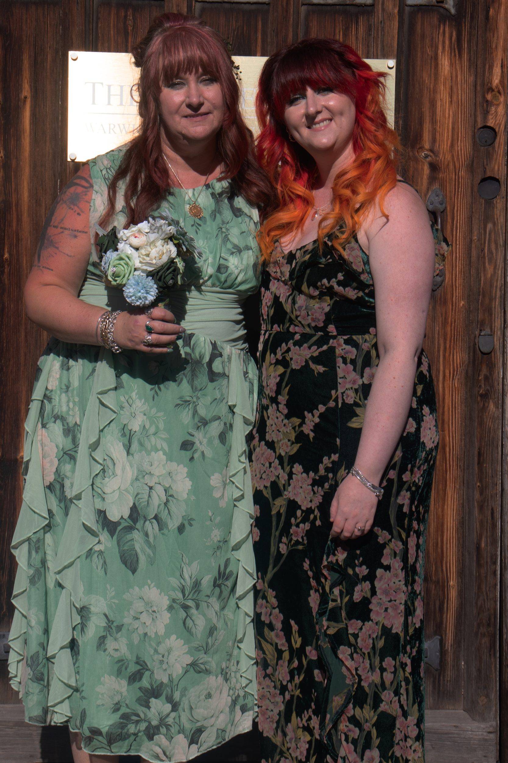 Natasha with her daughter during the day
