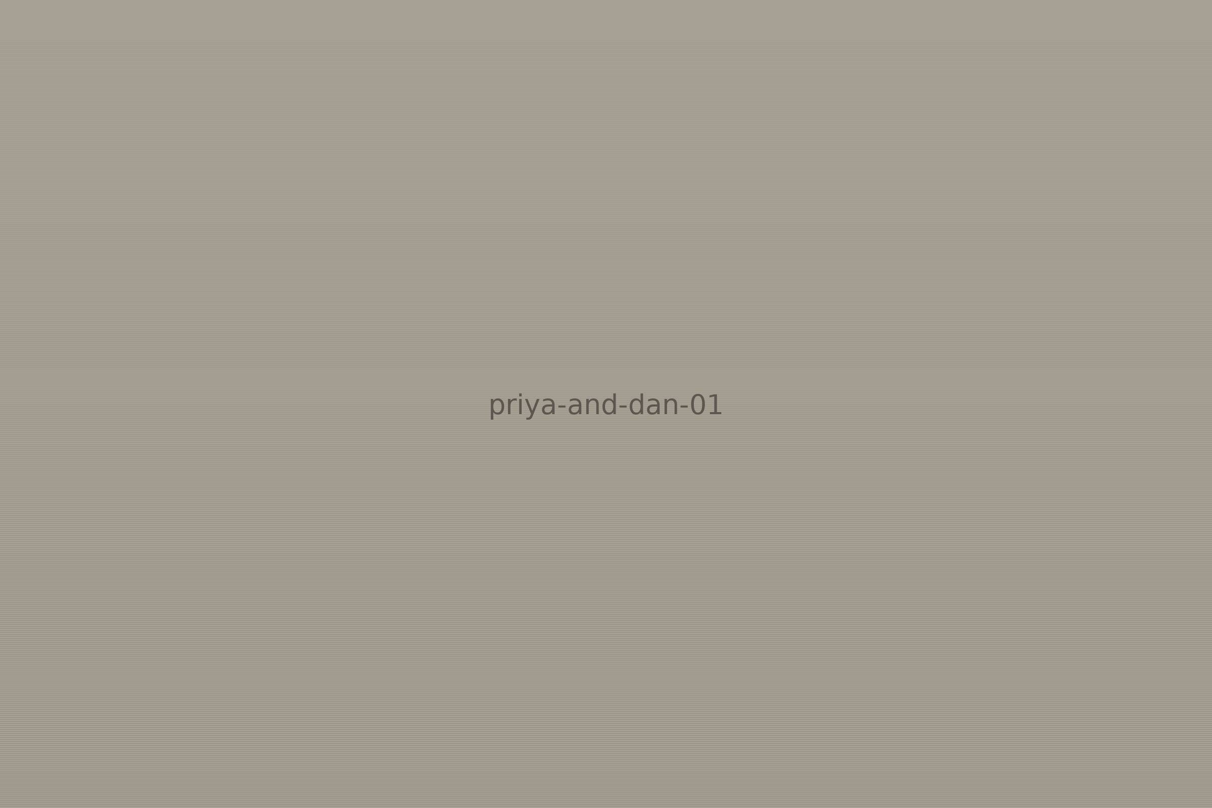Priya and Dan walking back down the aisle